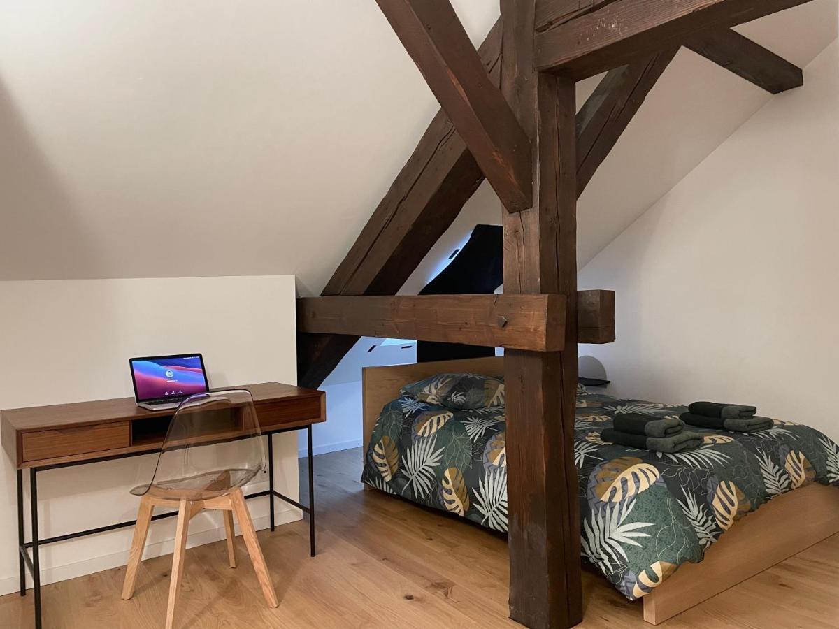 F2 Dans Hotel Particulier En Centre Ville Pietonnier 梅斯 外观 照片